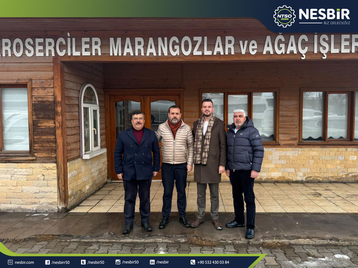 NESBİR Heyetinden Oda Başkanlarına Tebrik Ziyareti